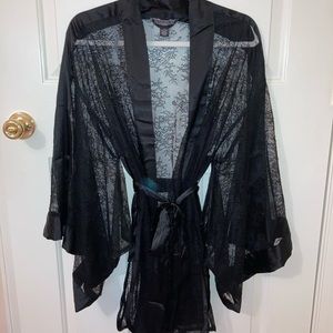 Victoria secret lace robe